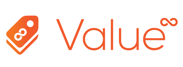Page navigation bar value8 logo